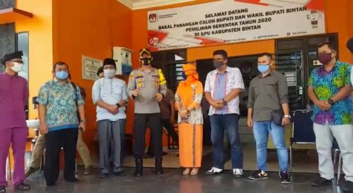 Dua Pasang Calon Bupati Bintan Ditetapkan