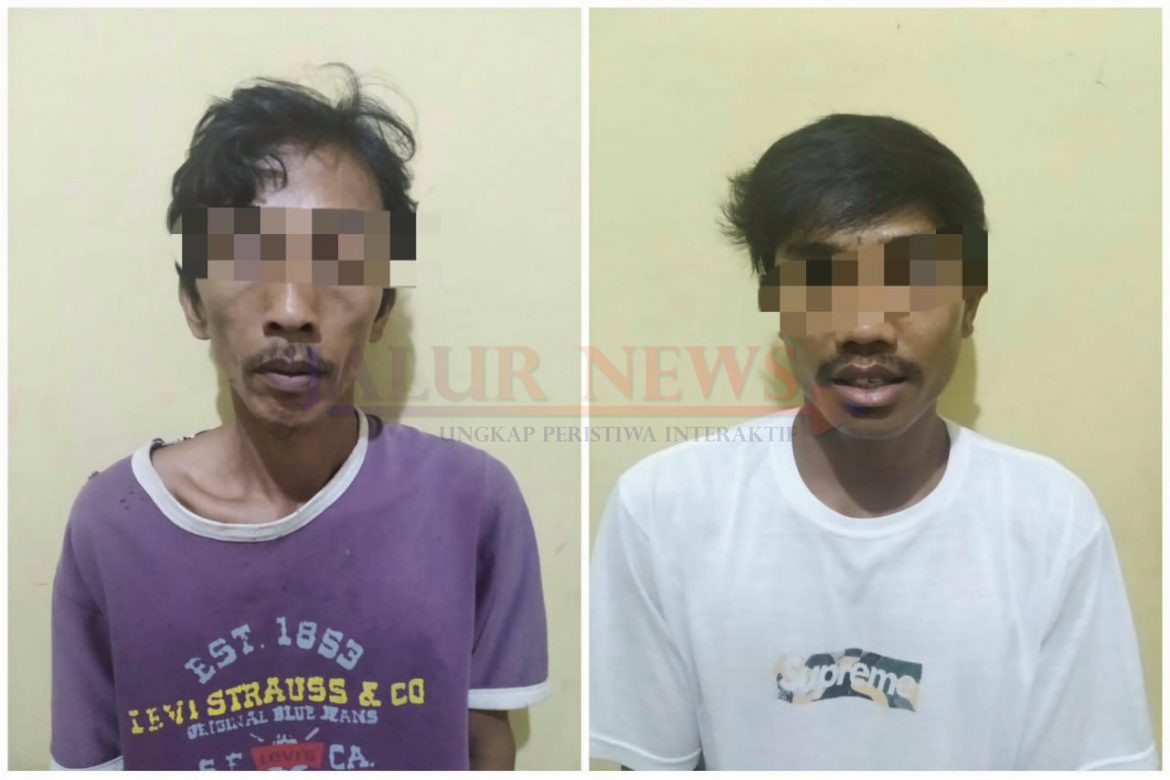 Dua tersangka penggelapan karet