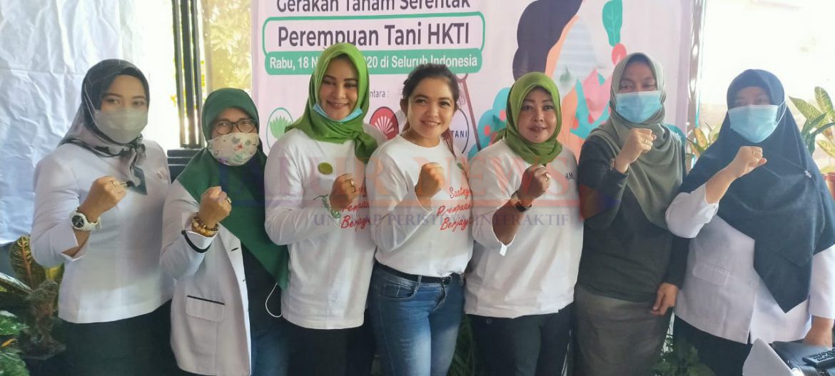 Gerekan Tanam Serentak Perempuan Tani HKTI Bintan