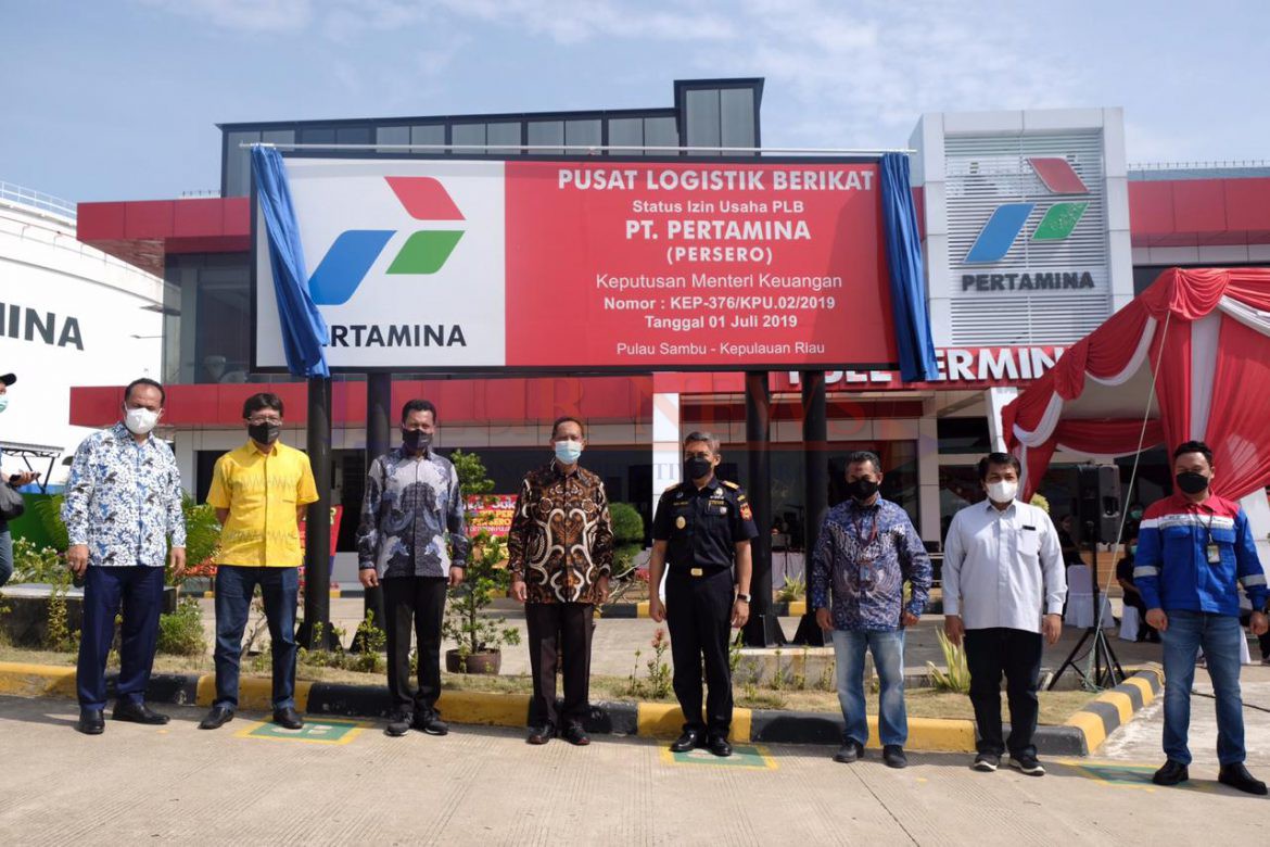 Resmikan Pusat Logistik Berikat Migas, Bea Cukai Batam Dorong Pulau Sambu Jadi Penyangga Utama BBM