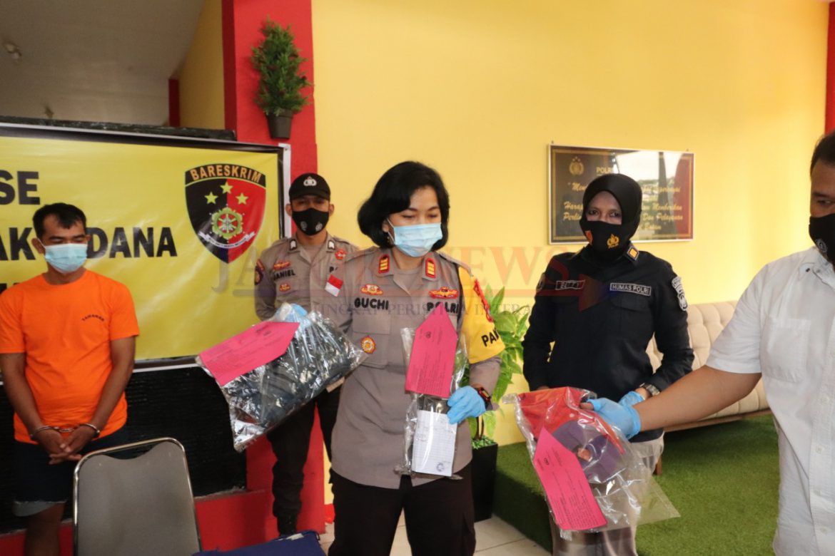 Barang bukti yang diamankan