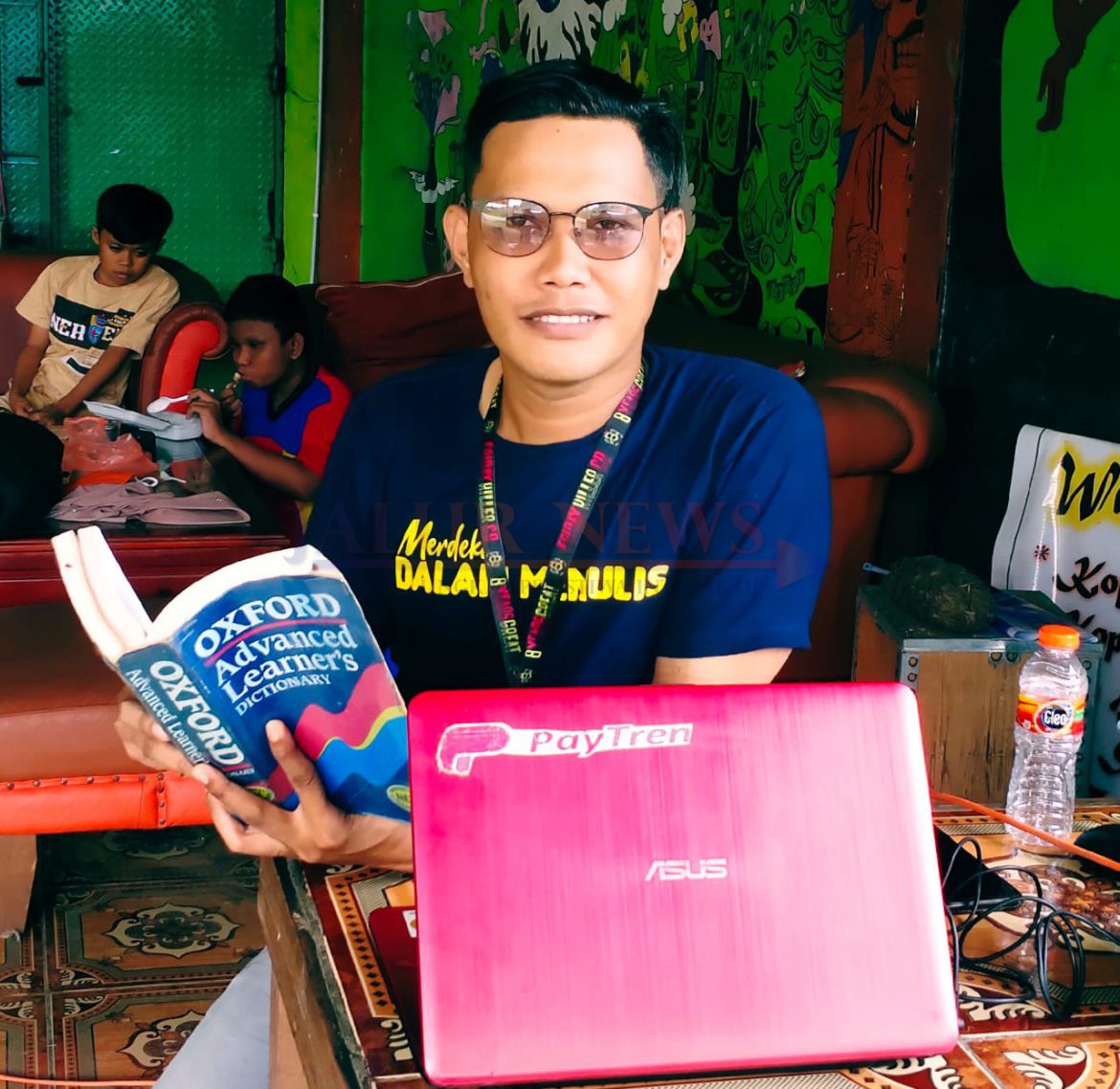 Fajriansyah Ketua Umum Lingkar Pemuda Anti Korupsi Indonesia Sulawesi Selatan