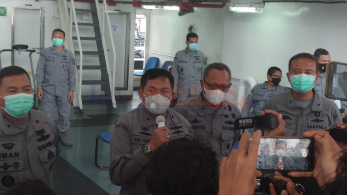 Kepala Kantor Kamla Zona Maritim Barat Laksma Bakamla Hadi Pranoto