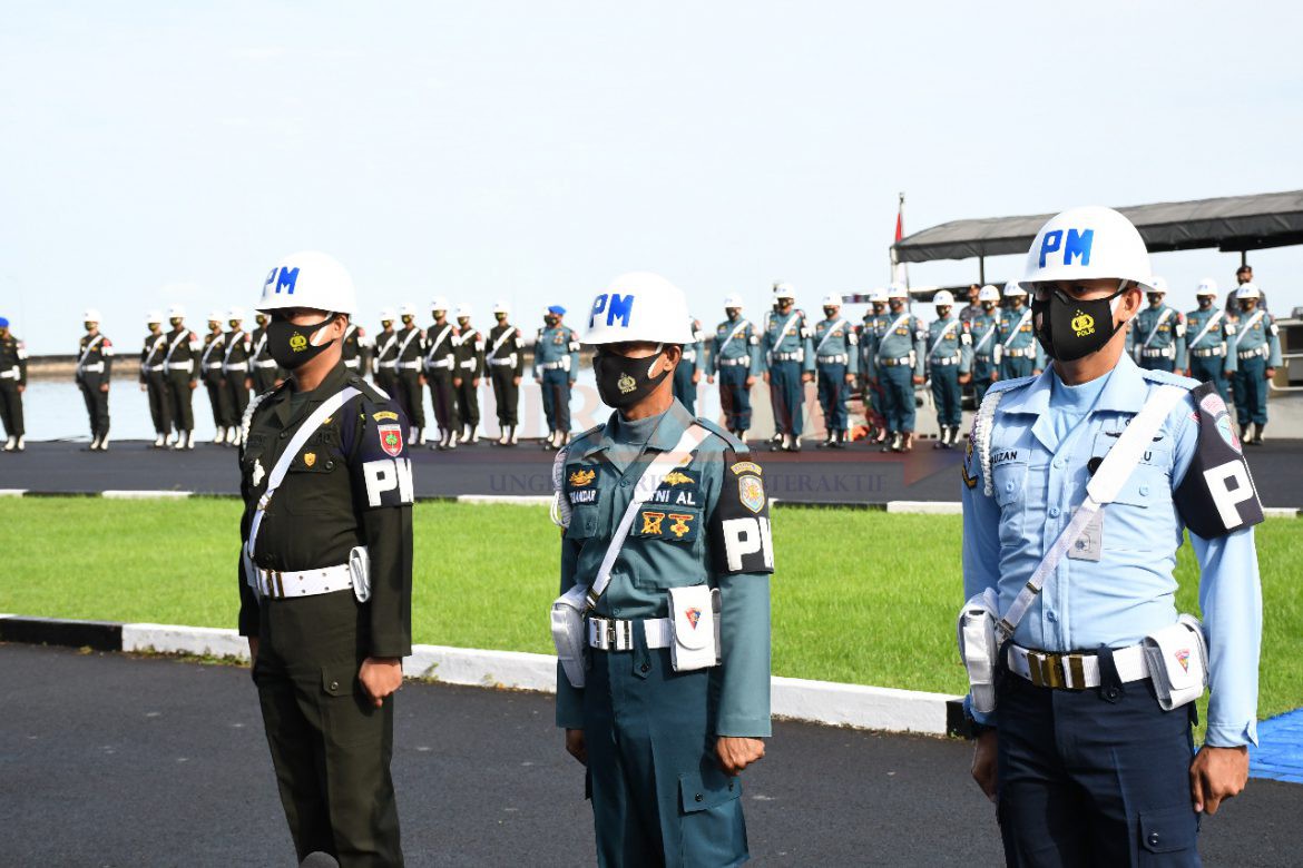Upacara Gelar Operasi Penegakan Ketertiban dan Yustisi POM 2021