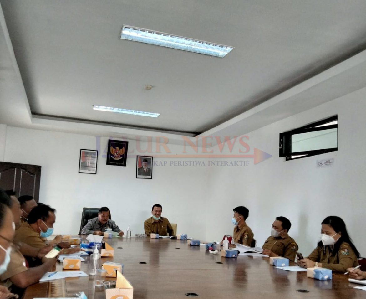 Rapat Persiapan Peringatan Hari Jadi Ke 75 Kabupaten Karo Tahun 2021.