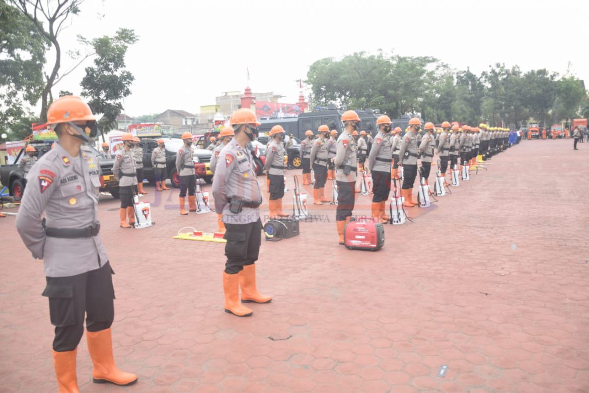 Apel Gabungan Dalam Upaya Pencegahan Kebakaran Hutan.