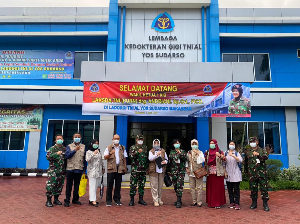 Kegiatan Konsil Kedokteran Indonesia (KKI) di Lembaga Kedokteran Gigi TNI Angkatan Laut Yos Sudarso Makassar