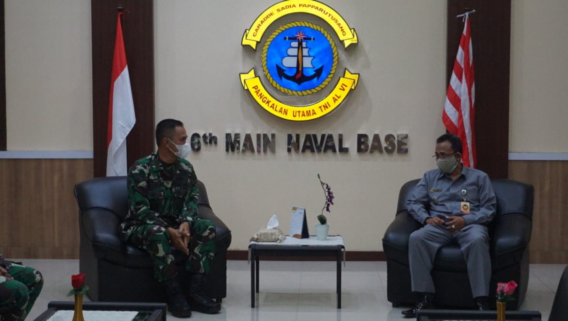 Kunjungan Kerja Tim Kemenko Polhukam di Mako Lantamal Vl Makassar ( Foto : Nur Fajriansyah )