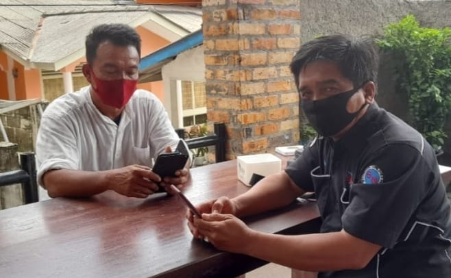 Pengurus Dewan Pimpinan Cabang Aliansi Jurnalistik Online Indonesia Kabupaten Bintan, foto jalurnews.com