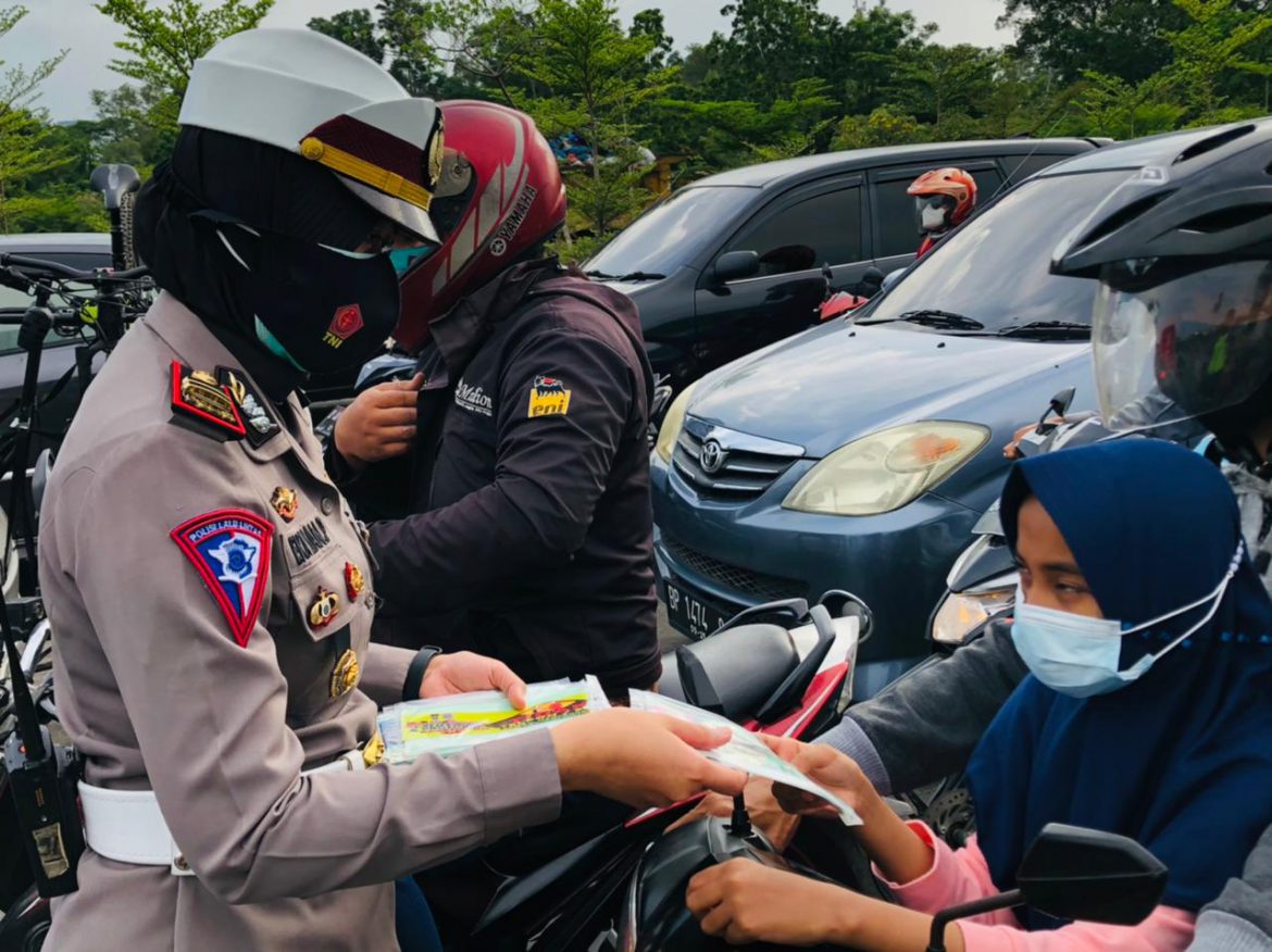 Operasi Simpatik 2021, Satlantas Polresta Barelang Sosialisasi Ke Masyarakat