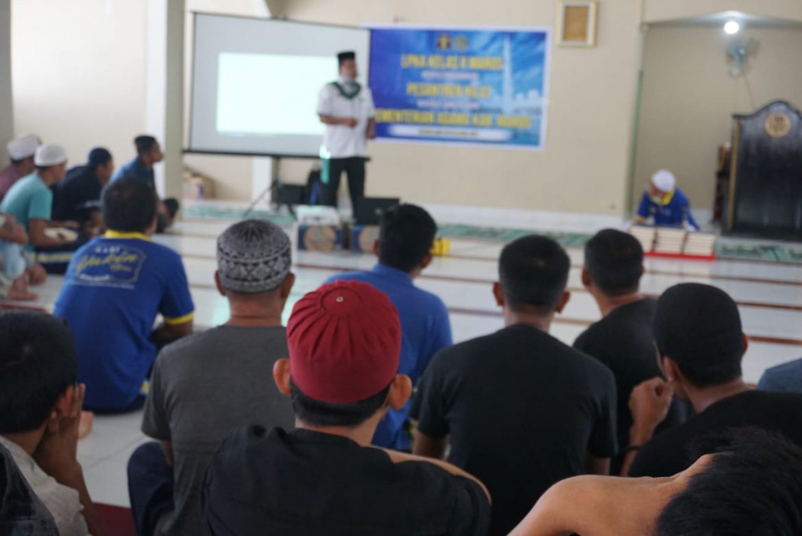 Warga Binaan Saat Mengikuti Pesantren Kilat di LPKA Kelas ll Maros (Foto : Nur Fajriansyah)