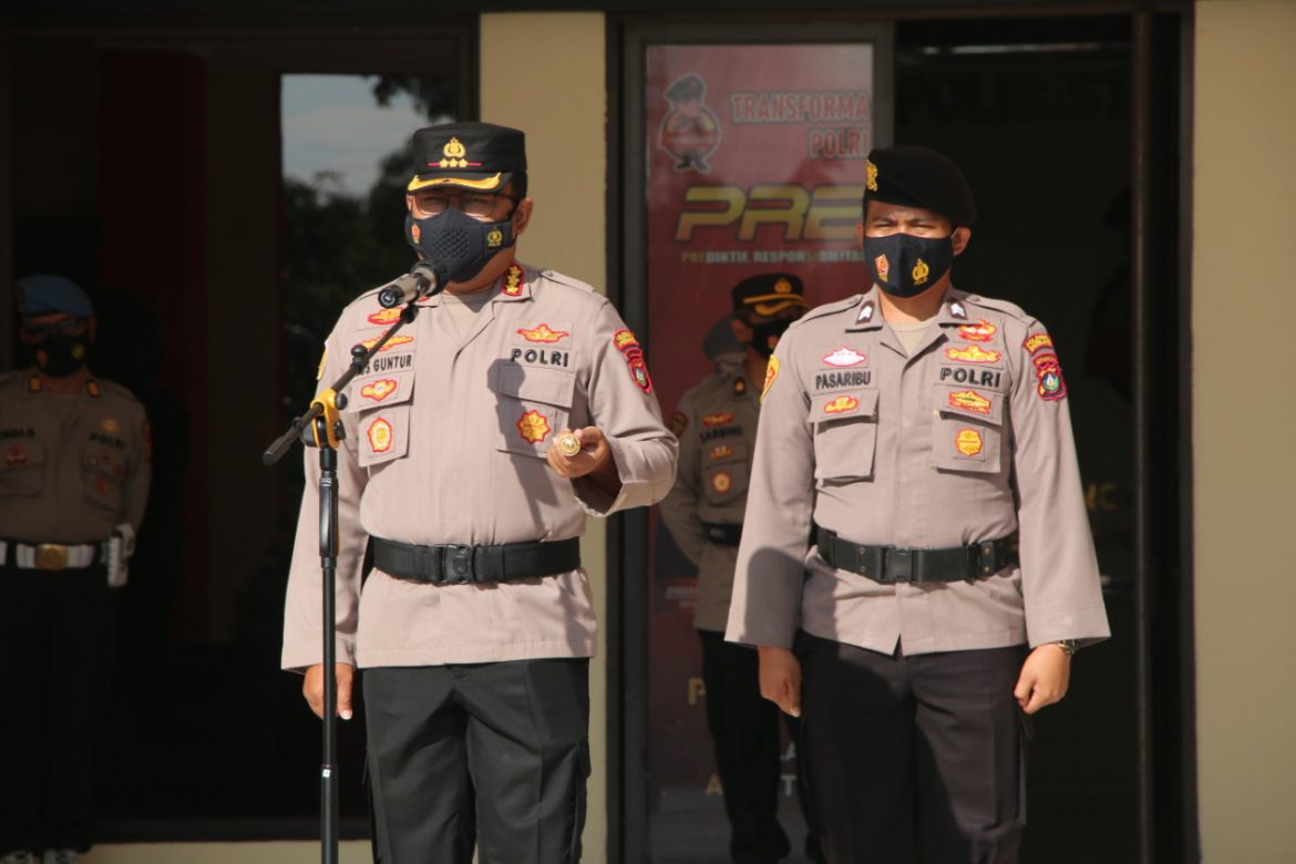 Polresta Barelang melaksanakan Apel Siaga 1, Sabtu (01/05/2021)