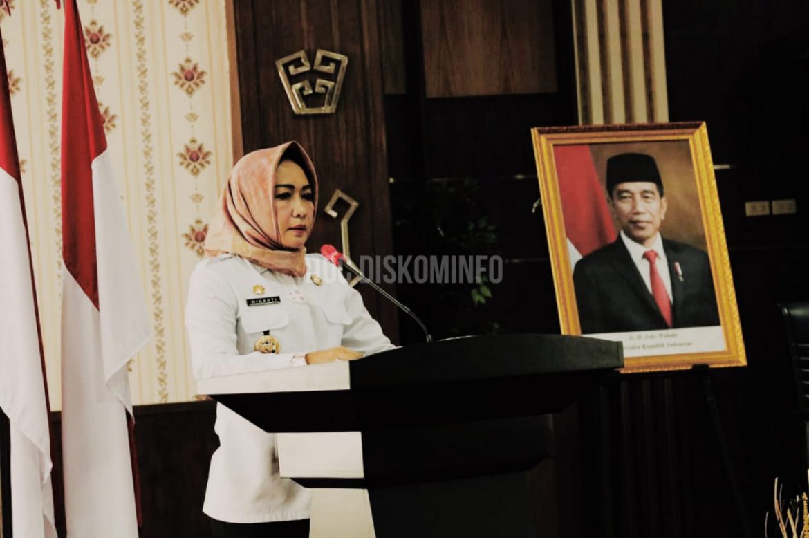 Bupati Tulang Bawang Berikan Pengarahan Mengenai Pencegahan dan Penanganan Covid-19