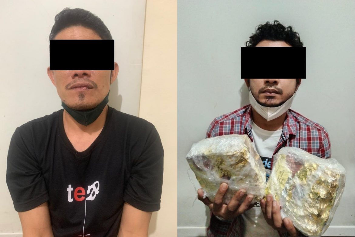 Dua Tersangka kepemilikan sabu seberat 2 kg Dua Tersangka kepemilikan sabu seberat 2 kg