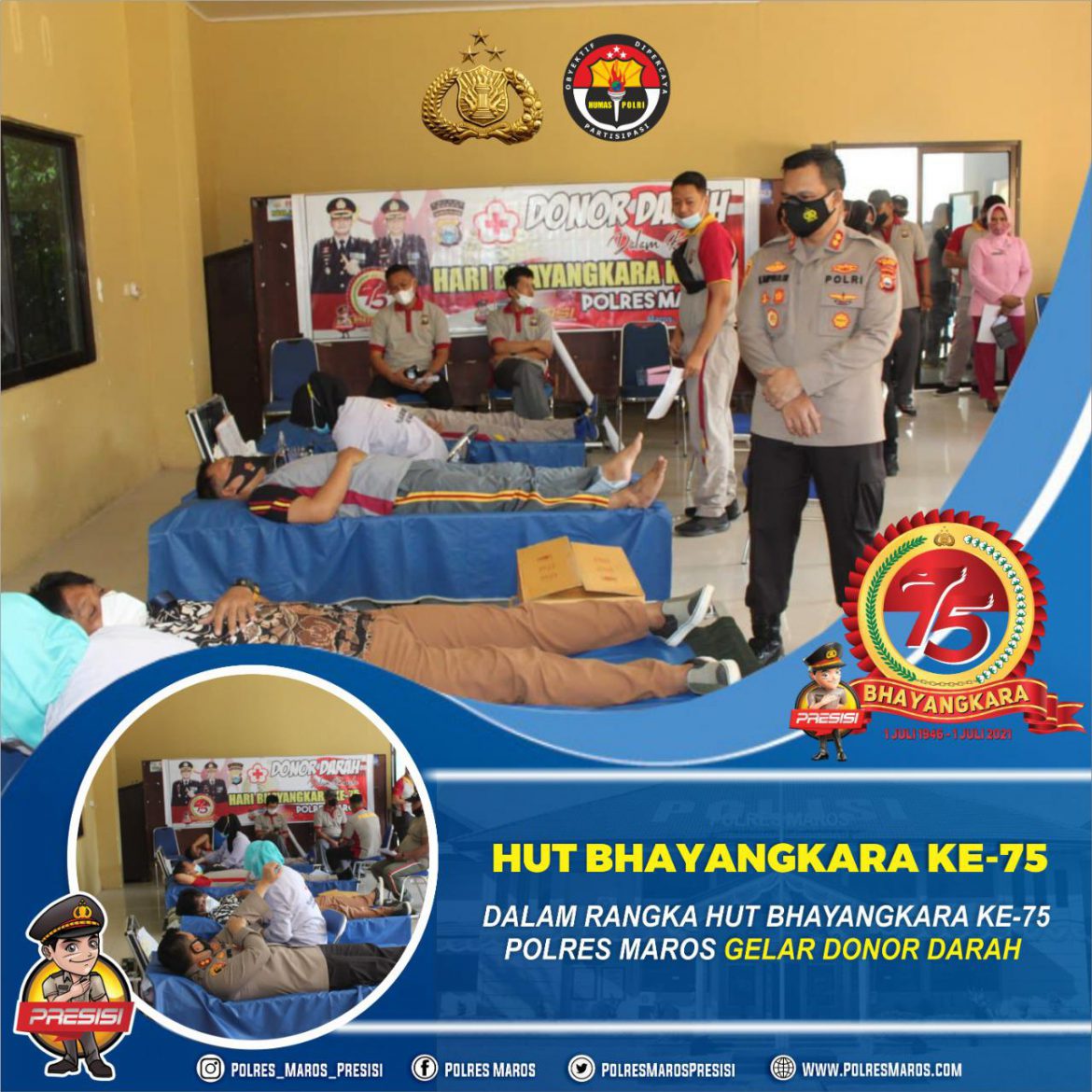 HUT Bhayangkara Ke 75