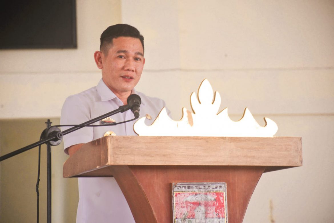 Kepala badan kepegawaian Mesuji Yopi Saputra sebanyak 137 ASN dinaikan pangkat demi meningkatkan prestasi kerja