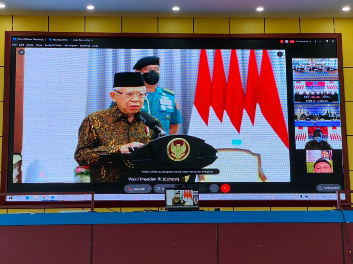 Kasat Res Narkoba Polresta Barelang Hadiri Peringatan Hari Anti Narkotika Internasional Secara Virtual