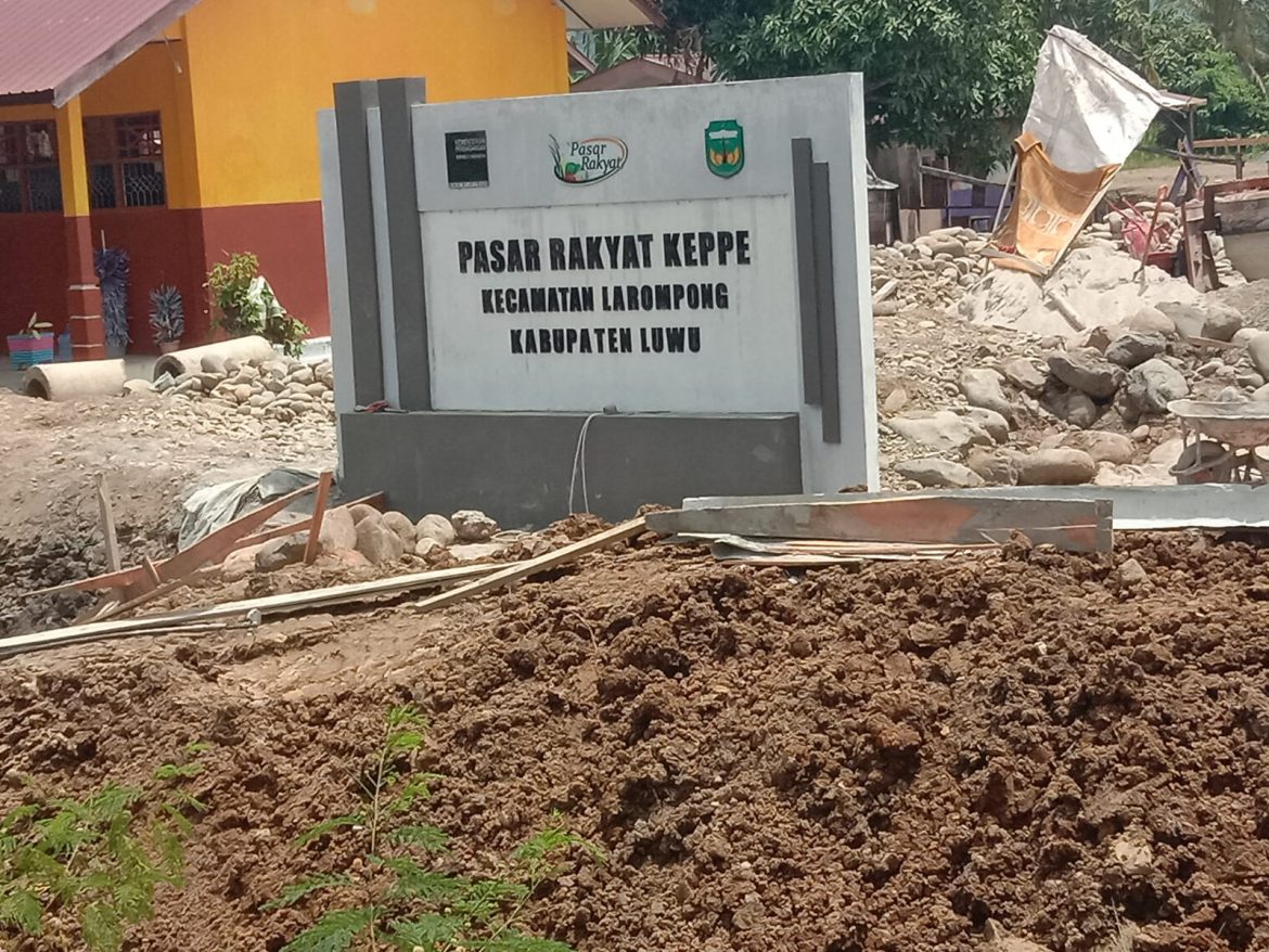 Revitalisasi Pembangunan Pasar Rakyat Keppe