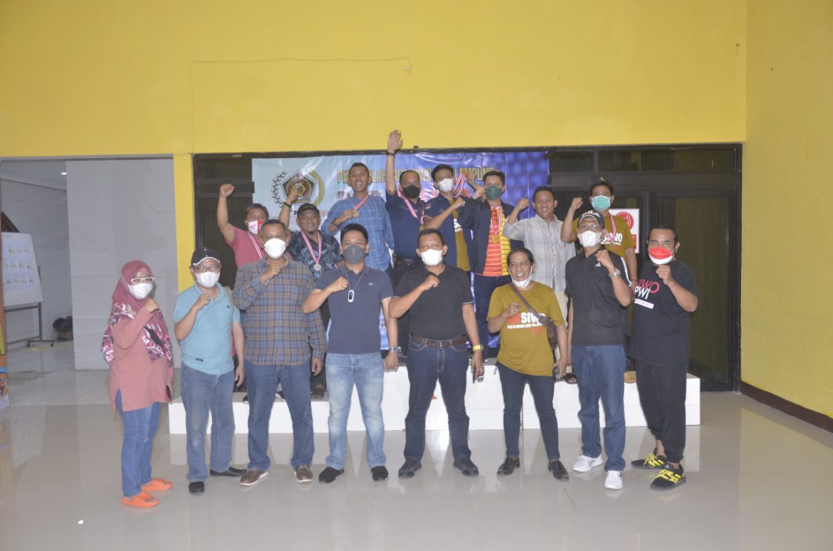 Peserta Atlet Porsiwo Tulang Bawang, Senin (01/01/2021). Foto: Dok. PWI Tulang Bawang.