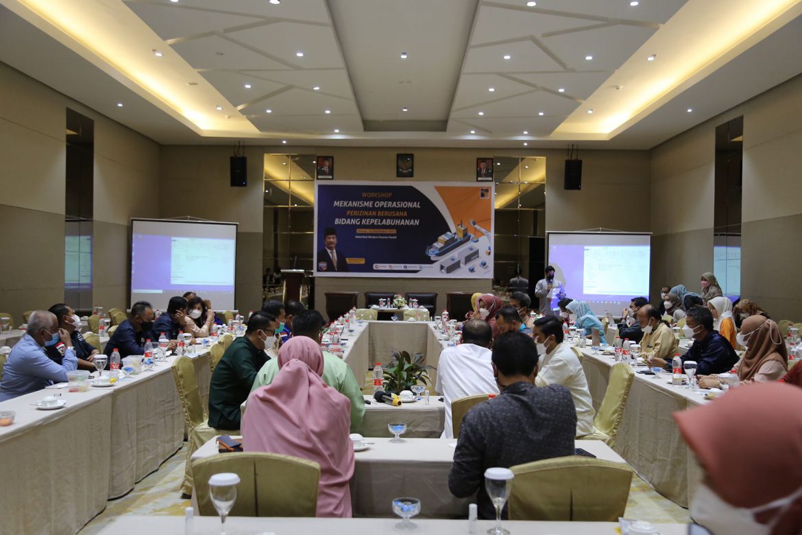 Workshop perizinan Bidang Kepelabuhanan yang digelar BP Batam, Rabu (15/12). Foto: Dok BP Batam