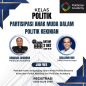 Kolaborasi Sirajudin Nur dan Lembaga Politician Academy Jakarta, Buka Kelas Politik Untuk Milenial di Batam