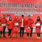 Bupati Kasmarni Hadiri Konsolidasi dan Halal Bihalal DPD PDI Perjuangan Provinsi Riau dan Ucapakan Selamat