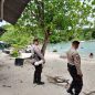 Patroli Tempat Wisata, Polisi Berikan Tips Aman Kepada Pengunjung Pantai