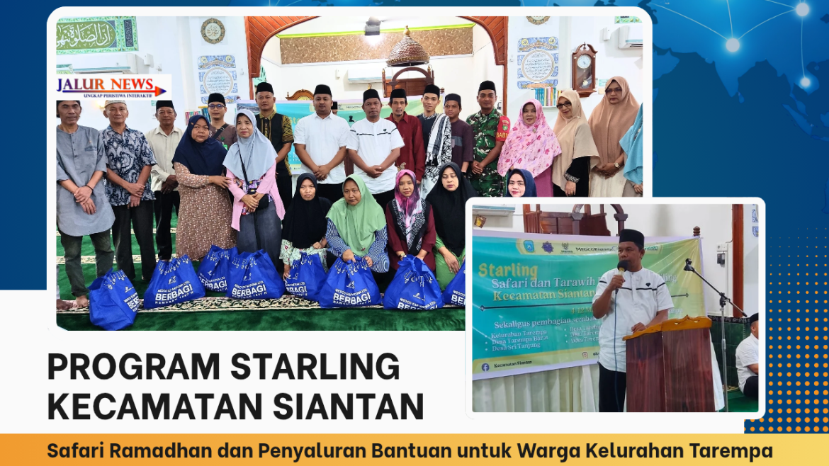 Program STARLING Kecamatan Siantan di Masjid Al Istiqomah Tarempa