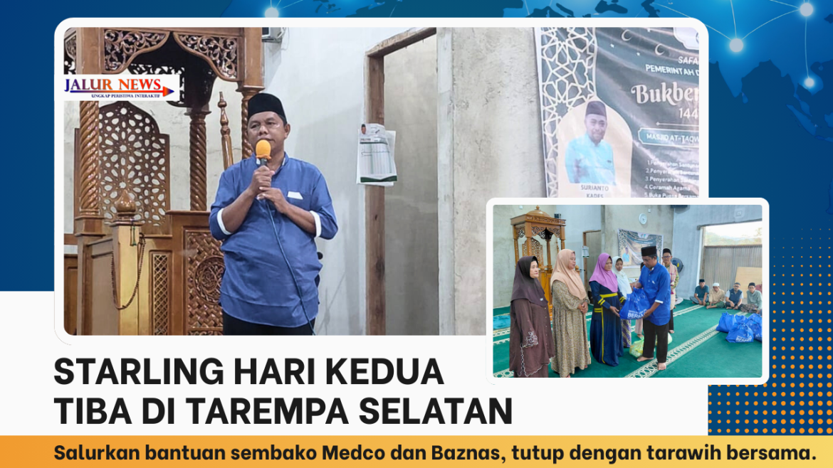 Camat Siantan hadiri Starling hari kedua di Masjid At-Taqwa Tarempa Selatan Anambas
