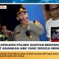 Tim Napoleon Polsek Siantan Amankan Ali Syahputra Saat Warga Kepung Pelabuhan Tarempa Timur