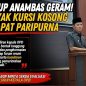 Kursi Kosong Warnai Paripurna, Wakil Bupati Anambas Geram dan Desak Sekda Evaluasi Pejabat